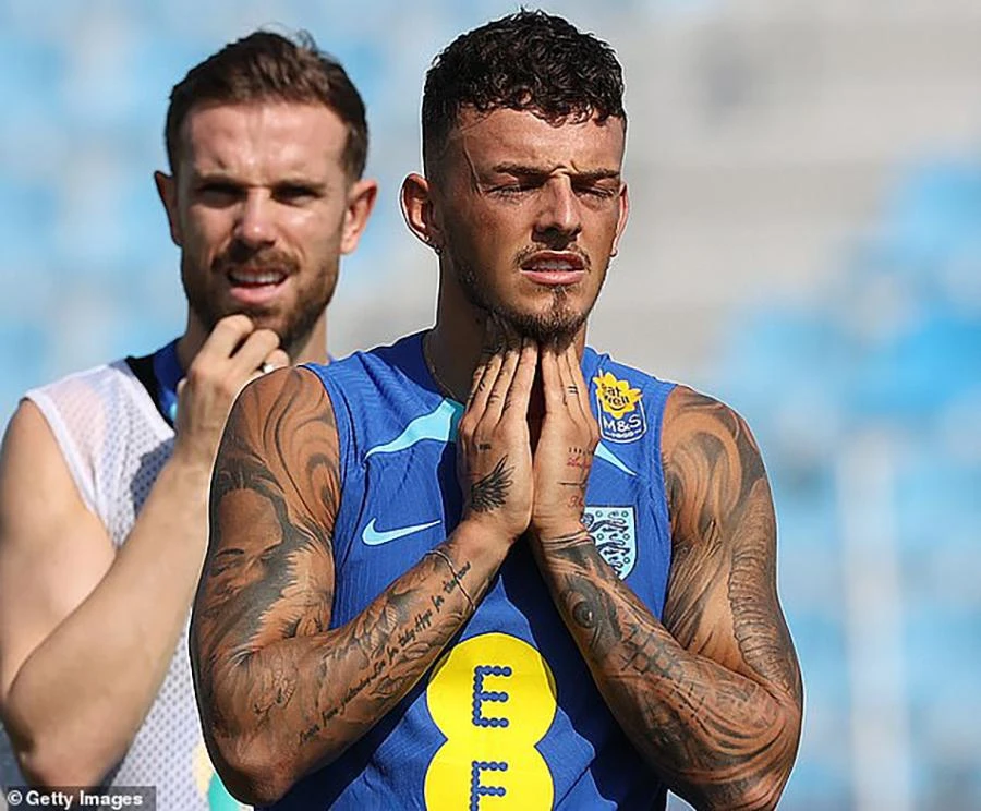 Ben White không hòa nhập được với các đồng đội ở tuyển Anh. ẢNH: GETTY