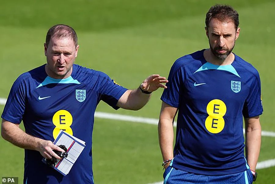 Steve Holland là trợ lý số 1 của Gareth Southgate. ẢNH: PA