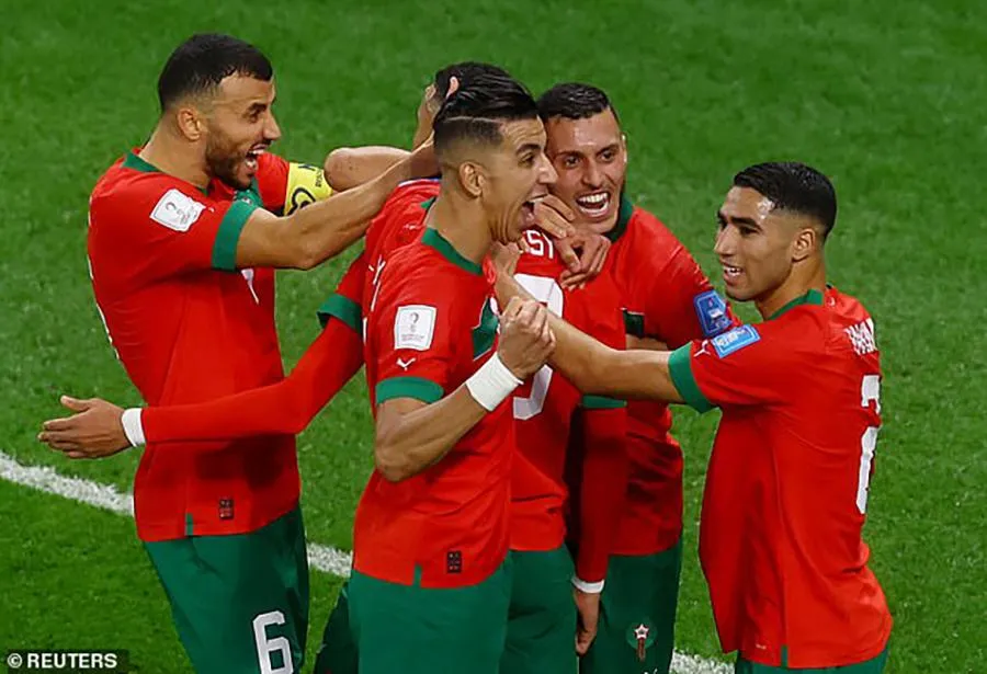 Morocco xứng đáng vào bán kết World Cup 2022. ẢNH: REUTERS