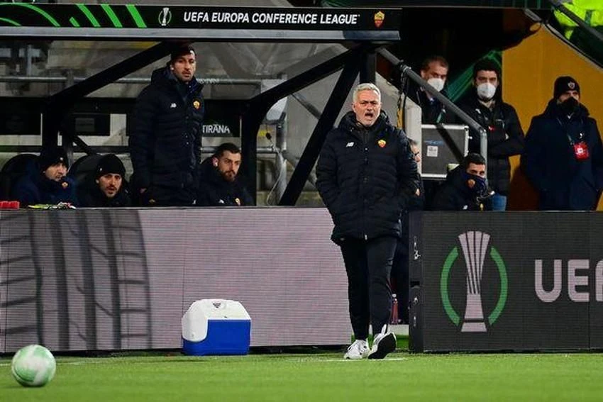 Jose Mourinho hiện đang dẫn dắt AS Roma. ẢNH: GETTY