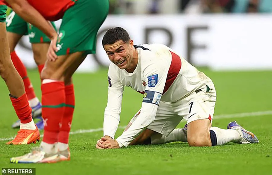 Ronaldo không còn cơ hội nào để vô địch World Cup. ẢNH: REUTERS