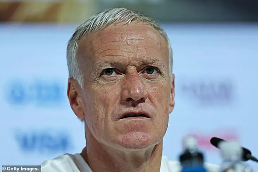 Didier Deschamps có trận chung kết World Cup thứ ba trong sự nghiệp của mình với tư cách cầu thủ lẫn HLV. ẢNH: GETTY Didier Deschamps có trận chung kết World Cup thứ ba trong sự nghiệp của mình với tư cách cầu thủ lẫn HLV. ẢNH: GETTY