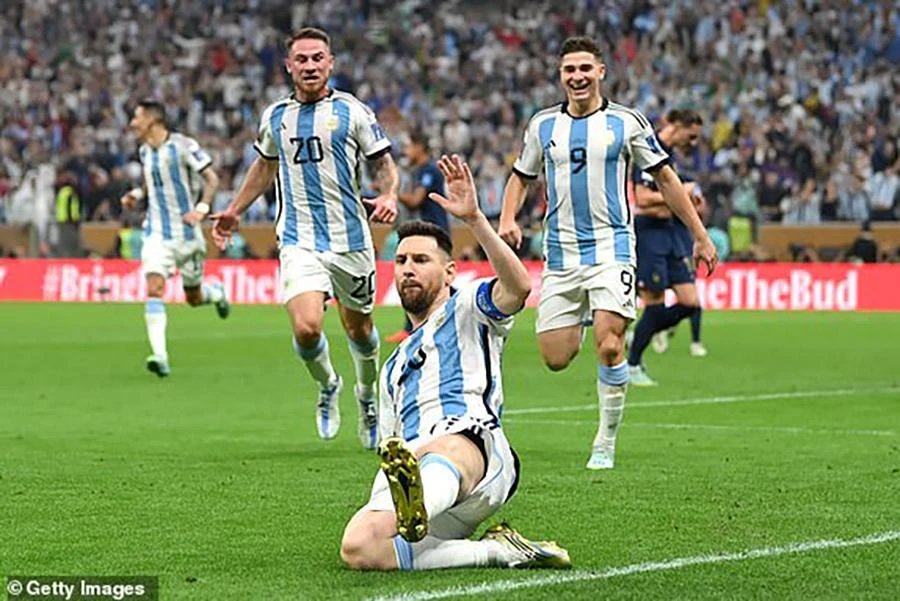 Messi hiện thực hóa giấc mơ vô địch World Cup cùng Argentina ảnh 50