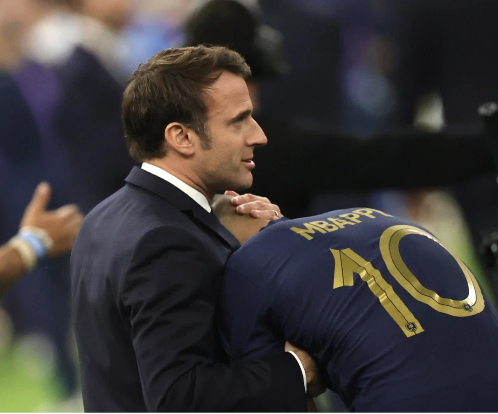 Tổng thống Pháp Emmanual Macron... ẢNH: EPA