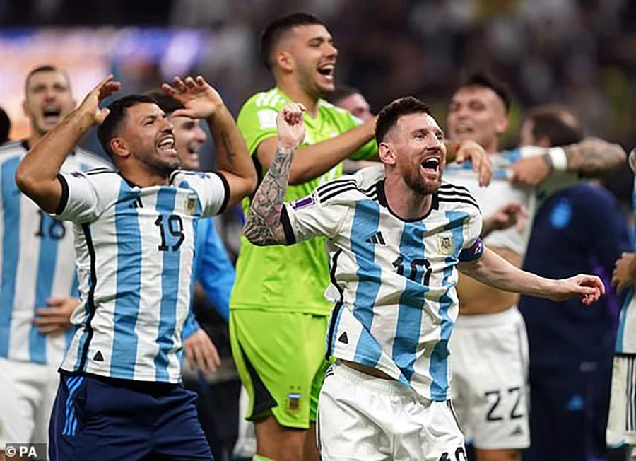 Messi hiện thực hóa giấc mơ vô địch World Cup cùng Argentina ảnh 71