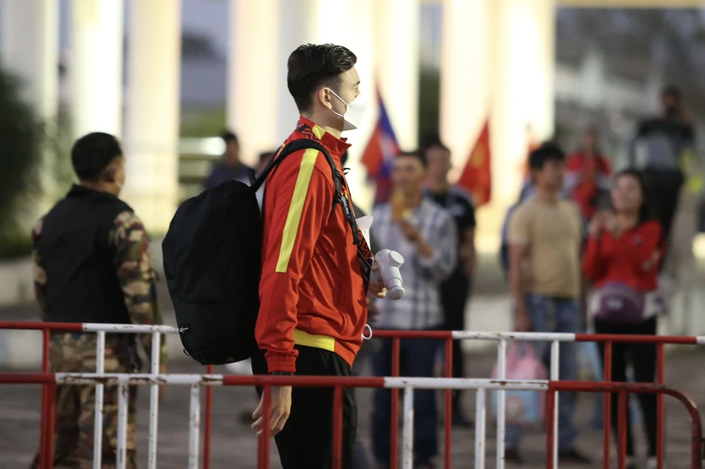 ... thủ môn VĂN LÂM. ẢNH: ANH THỎA