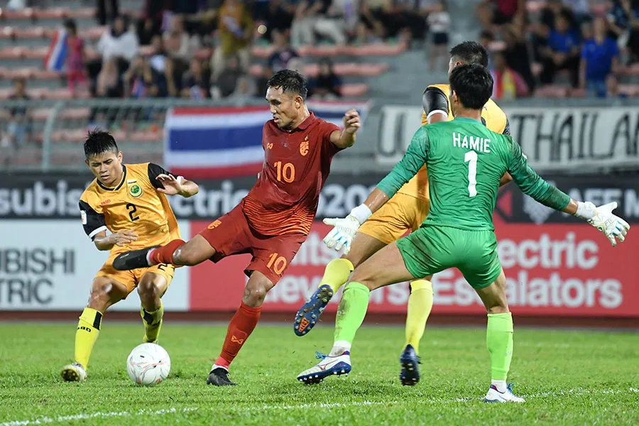 Thái Lan thắng đậm Brunei. Thái Lan thắng đậm Brunei.