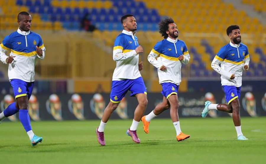 Ronaldo đến thì 3 cầu thủ Al-Nassr phải ra đi. ẢNH: AL-NASSR