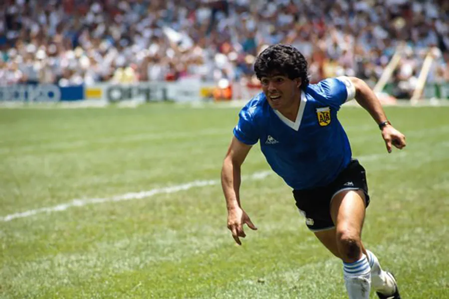 Bàn thắng của Maradona được xem là đẹp nhất lịch sử World Cup. ẢNH: GETTY Bàn thắng của Maradona được xem là đẹp nhất lịch sử World Cup. ẢNH: GETTY