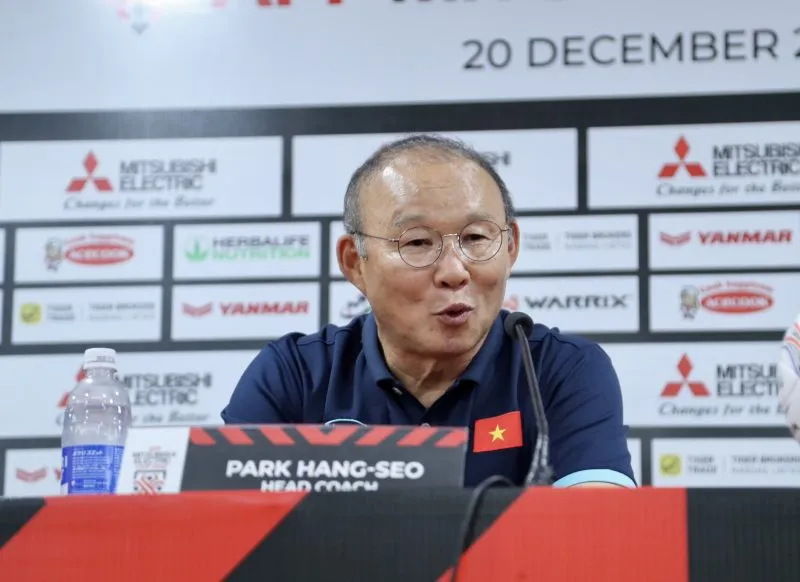 HLV Park Hang-seo lo ngại vấn đề an ninh ở Indonesia. ẢNH: VFF