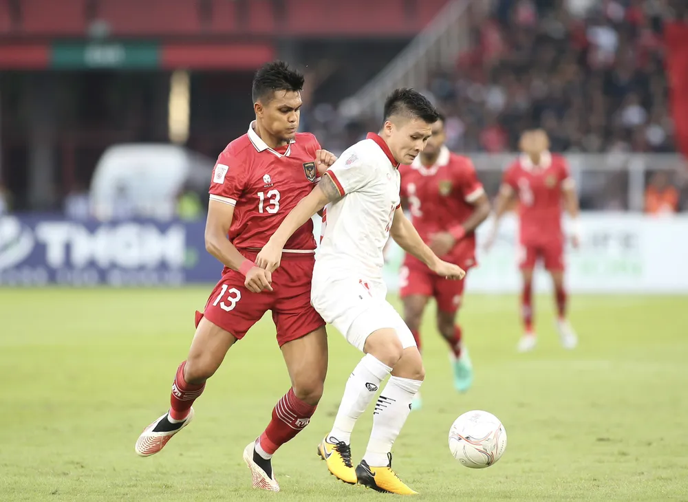 Tuấn Hải đã vào sân. ẢNH: ANH THỎA Tuấn Hải đã vào sân. ẢNH: ANH THỎA