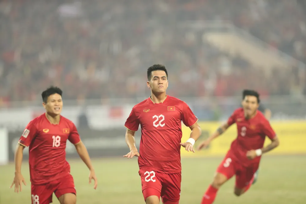 Tiến Linh là niềm hi vọng tìm kiếm bàn thắng của tuyển Việt Nam. ẢNH: ANH THỎA