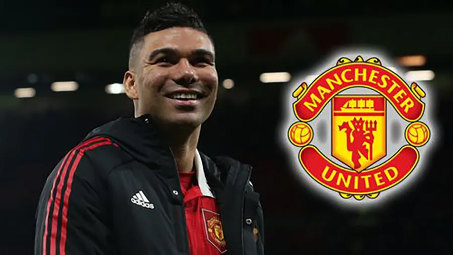 Casemiro gia nhập Man United với giá chuyển nhượng hơn 60 triệu bảng Anh. ẢNH: MIRROR Casemiro gia nhập Man United với giá chuyển nhượng hơn 60 triệu bảng Anh. ẢNH: MIRROR