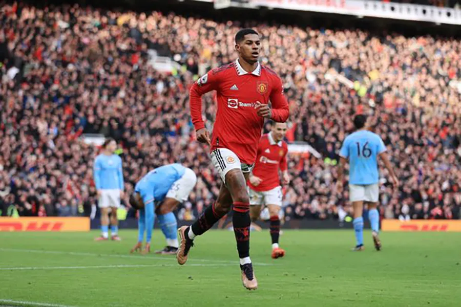 Rashford đang có phong độ rất cao. ẢNH: GETTY