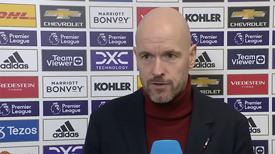 Ten Hag đang đưa MU đi đúng hướng. ẢNH: MIRROR