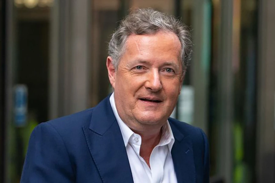 Piers Morgan là CĐV của Arsenal và là bạn thân của Ronaldo. ẢNH: PA