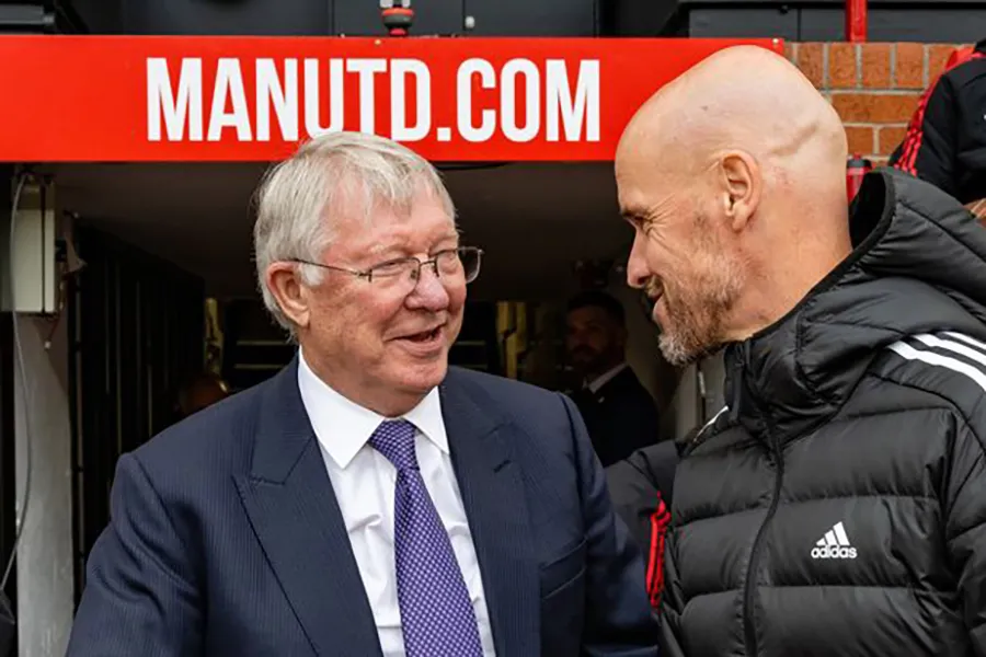 MU phá vỡ nguyên tắc vàng của Sir Alex Ferguson vì trả lương cho Ten Hag thấp hơn nhiều cầu thủ. ẢNH: GETTY
