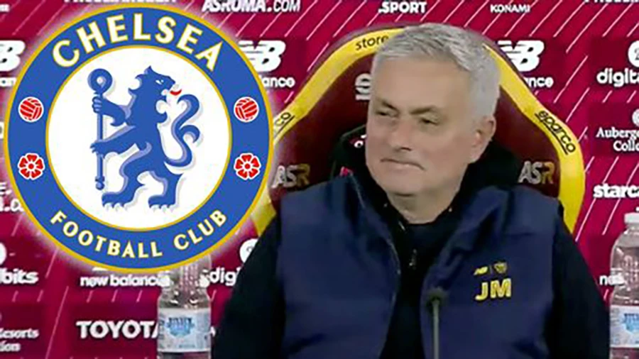 Mourinho đang quan tâm đến chiếc ghế HLV trưởng Chelsea của Graham Potter. ẢNH: MIRROR