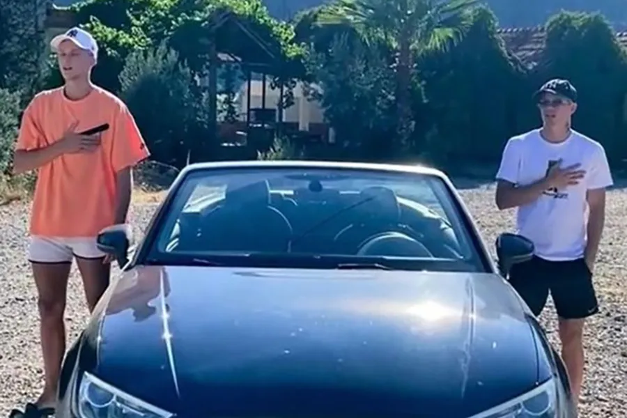 Đoạn video đọc rap của Mykhaylo Mudryk hiện đã bị xóa nhưng nó vẫn gây rắc rối cho anh. ẢNH:TIKTOK