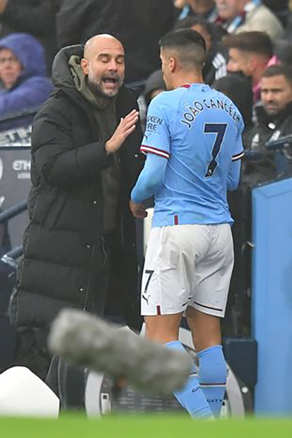 Cancelo bất hòa với HLV Pep Guardiola và phải rời Man City. ẢNH: GETTY