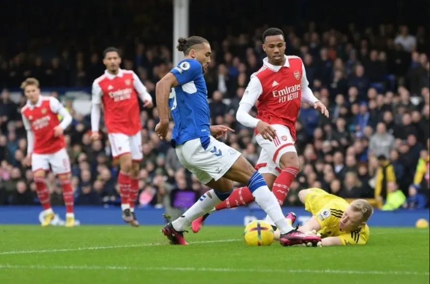 Arsenal chịu thất bại cay đắng trước Everton. Ảnh: Getty