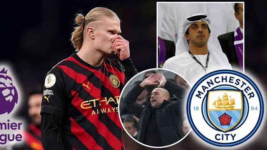 Man City có thể &quot;tan đàn xẻ nghé&quot; nếu cáo buộc của Premier League được chứng minh là đúng. ẢNH: MIRROR