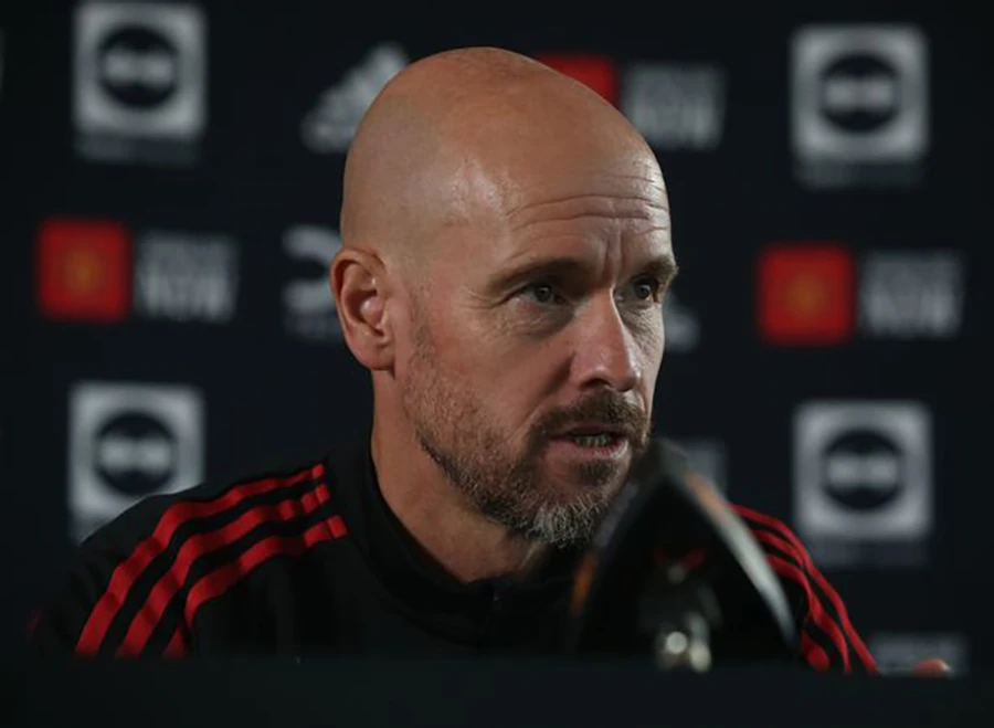 HLV Erik ten Hag dự kiến sẽ có kỳ chuyển nhượng mùa hè bận rộn. ẢNH: GETTY