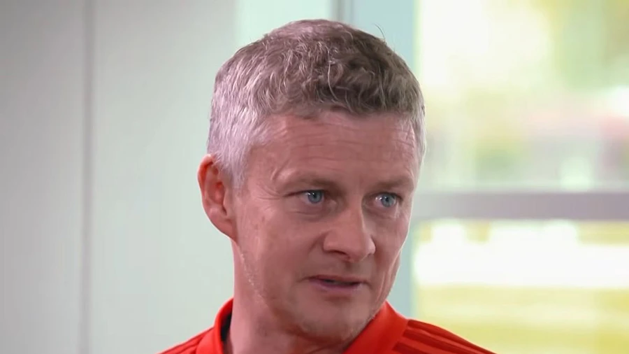 Đến bây giờ, Solskjaer mới thừa nhận ông từng là fan Man Utd. ẢNH: SKY SPORTS