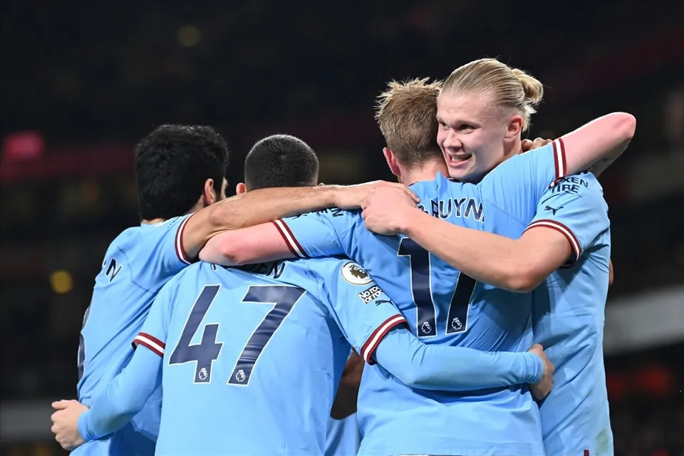 Rất khó cho Nottingham khi đối đầu với dàn hảo thủ của Man City lúc này. Ảnh: Getty Rất khó cho Nottingham khi đối đầu với dàn hảo thủ của Man City lúc này. Ảnh: Getty