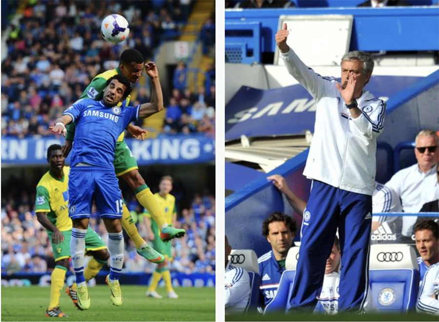 Salah có khoảng thời gian kinh hoàng tại Chelsea khi thi đấu dưới trướng Jose Mourinho. ẢNH: GETTY