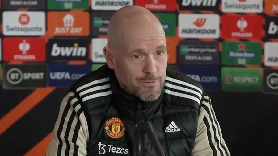 Ten Hag khẳng định Man Utd phải vượt qua từng trận một. ẢNH: FOOTBALL DAILY