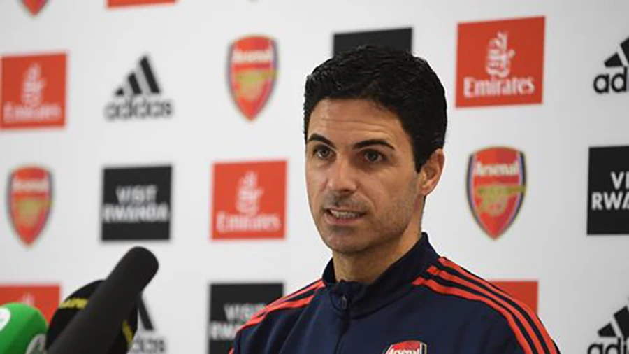 Mikel Arteta từ chối bình luận về các quyết định gây bất lợi cho Arsenal của trọng tài. ẢNH: MIRROR Mikel Arteta từ chối bình luận về các quyết định gây bất lợi cho Arsenal của trọng tài. ẢNH: MIRROR