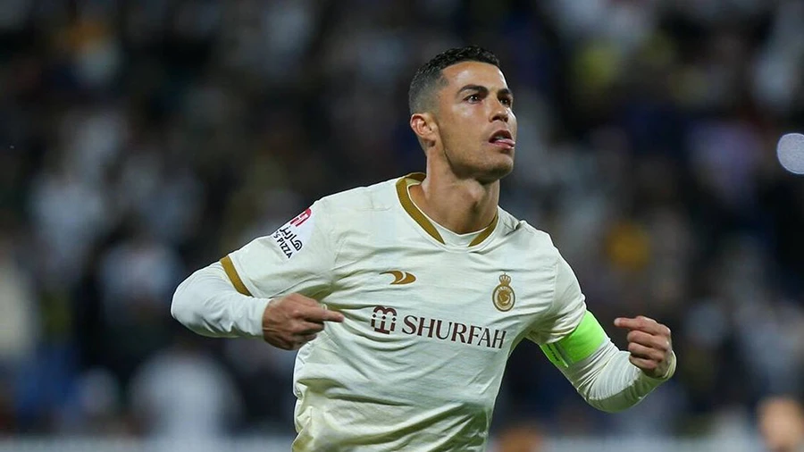 Ronaldo lại lập hat-trick cho Al Nassr. ẢNH: TWITTER