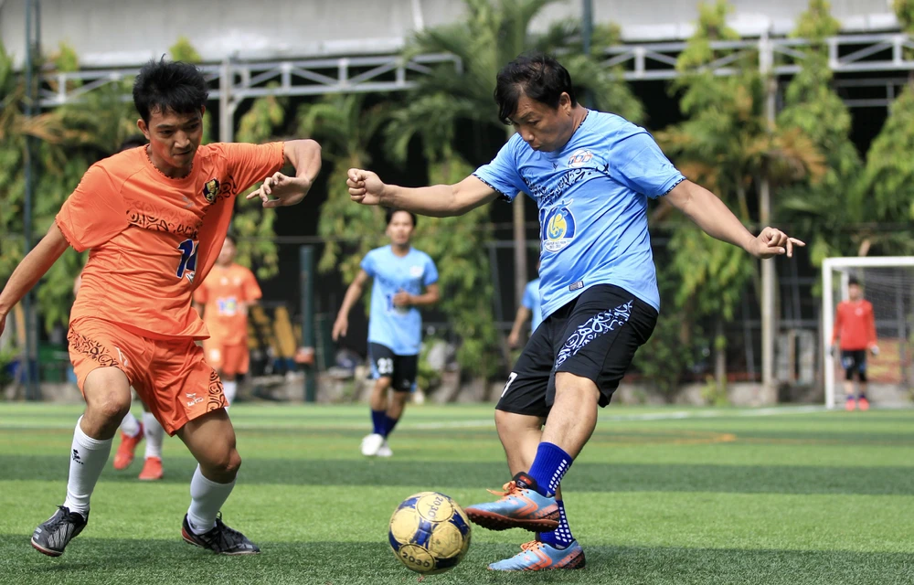 Trận Phòng CSGT PC08 thắng Thái Sơn Solf 9-1.