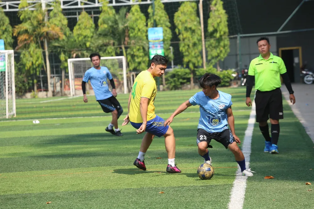 Trận Thái Sơn Soft thắng HTV trong trận tranh hạng 5.