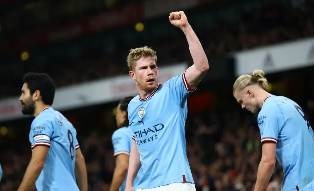 Sự trở lại của Kevin De Bruyne giúp tuyến giữa Man City thi đấu gắn kết hơn. Ảnh: Getty Sự trở lại của Kevin De Bruyne giúp tuyến giữa Man City thi đấu gắn kết hơn. Ảnh: Getty