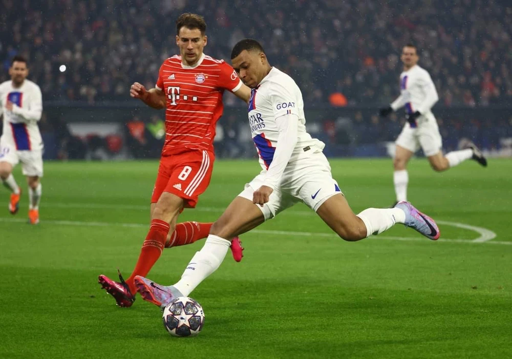 Mbappe không thể hiện được nhiều do thiếu bóng ở hàng công. Ảnh: Getty