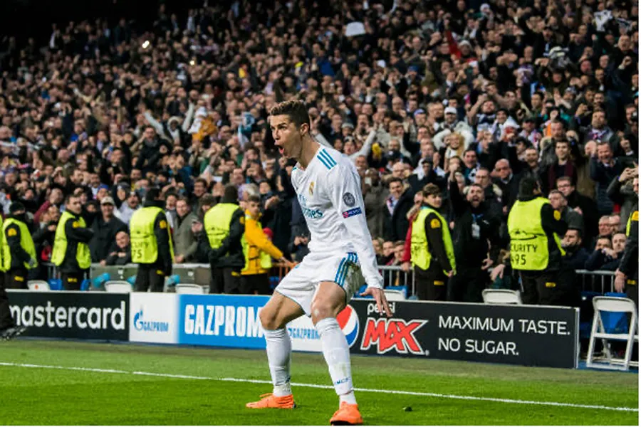 Ronaldo tỏa sáng nhấn chìm PSG sau 2 lượt trận. Ảnh: GETTY