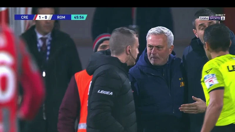 Mourinho nổi tiếng là HLV đầy cá tính. ẢNH: BEIN SPORTS
