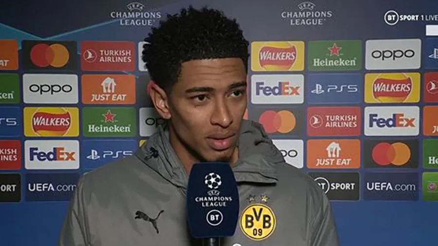 Bellingham thẳng thừng từ chối MU. ẢNH: BT SPORTS Bellingham thẳng thừng từ chối MU. ẢNH: BT SPORTS