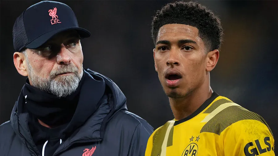 Bellingham cũng được liên kết với Liverpool của Jurgen Klopp trong hơn 1 năm qua. ẢNH: MIRROR Bellingham cũng được liên kết với Liverpool của Jurgen Klopp trong hơn 1 năm qua. ẢNH: MIRROR