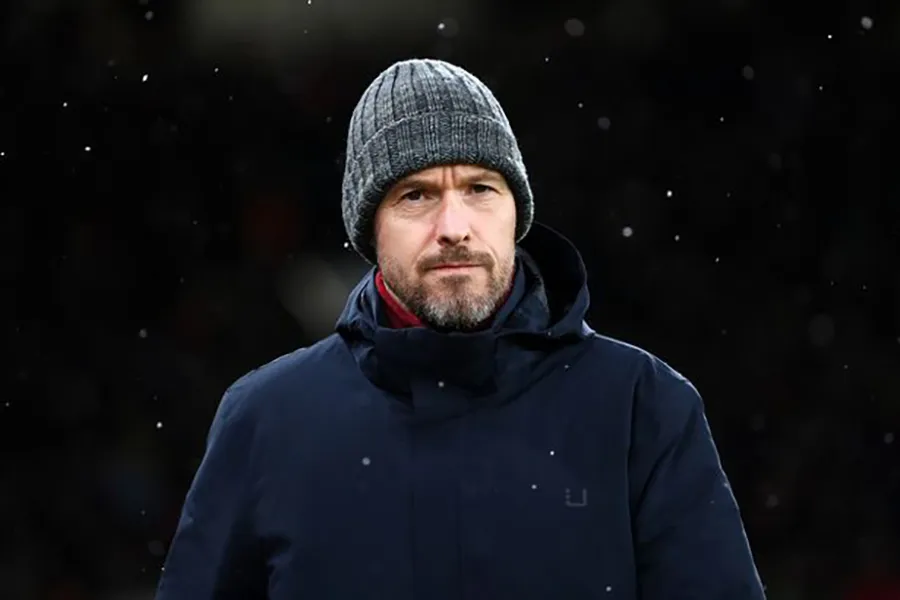 Ten Hag đang làm rất tốt tại MU nhưng có những trận MU thua theo cách rất khó hiểu. ẢNH: GETTY