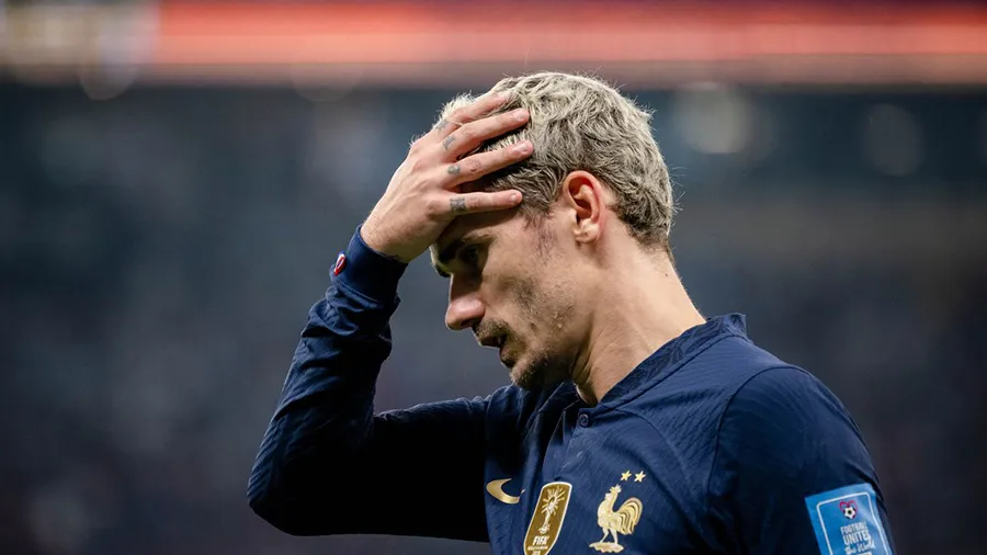 Griezmann được cho là tổn thương sau quyết định của Deschamps. ẢNH: GETTY Griezmann được cho là tổn thương sau quyết định của Deschamps. ẢNH: GETTY