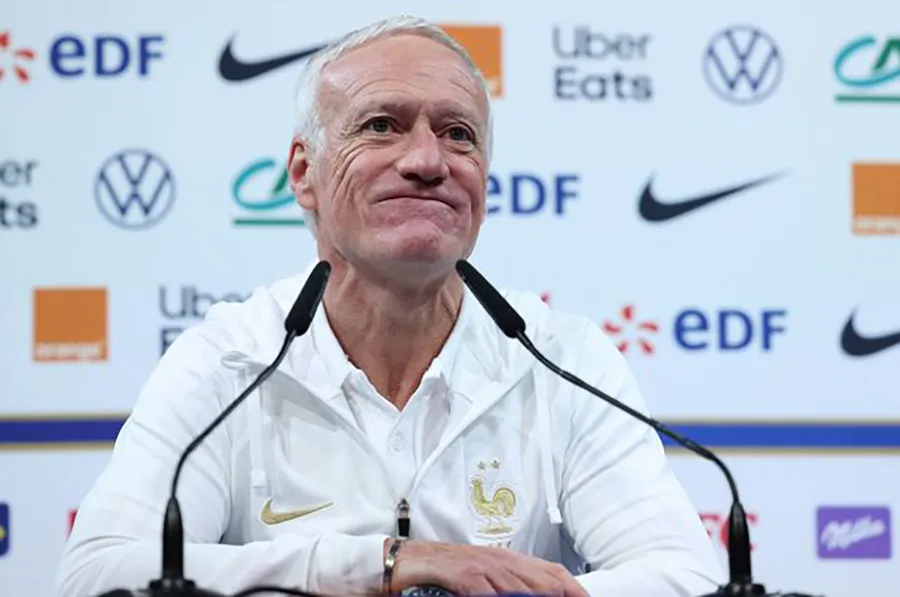 Deschamps đã chọn Mbappe là đội trưởng, còn Griezmann là đội phó tuyển Pháp. ẢNH: GETTY Deschamps đã chọn Mbappe là đội trưởng, còn Griezmann là đội phó tuyển Pháp. ẢNH: GETTY