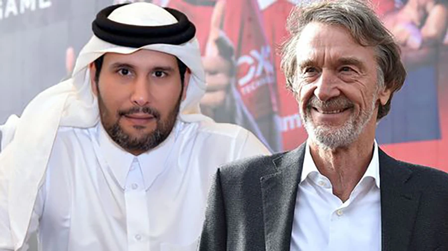Ngoài Sheikh Jassim và Sir Jim Ratcliffe, vẫn có nhóm người ẩn danh hỏi mua MU. ẢNH: MIRROR