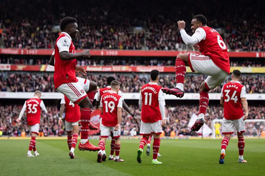 Arsenal đang thi đấu thăng hoa tại Premier League. ẢNH: REX
