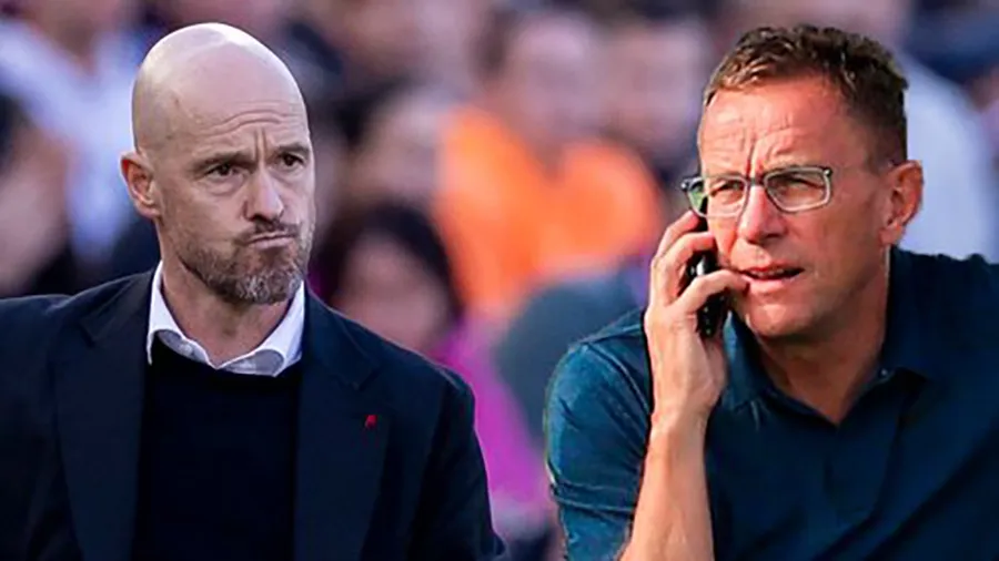 Ten Hag tự tin sẽ dẫn dắt MU tốt mà không cần đến sự cố vấn của Rangnick. ẢNH: MIRROR Ten Hag tự tin sẽ dẫn dắt MU tốt mà không cần đến sự cố vấn của Rangnick. ẢNH: MIRROR