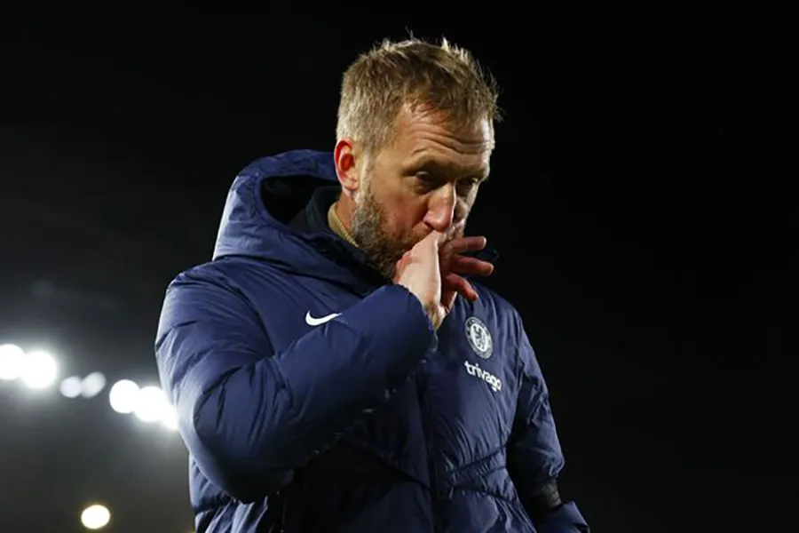 Graham Potter không thể đưa Chelsea bay cao dù được chi rất nhiều tiền tăng cường lực lượng. ẢNH: GETTY
