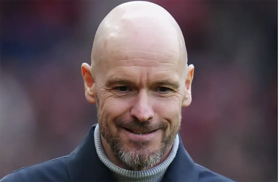 Ten Hag đã tạo nên lối chơi rất có bản sắc cùng kết quả khá tốt tại MU. ẢNH: SUN SPORTS