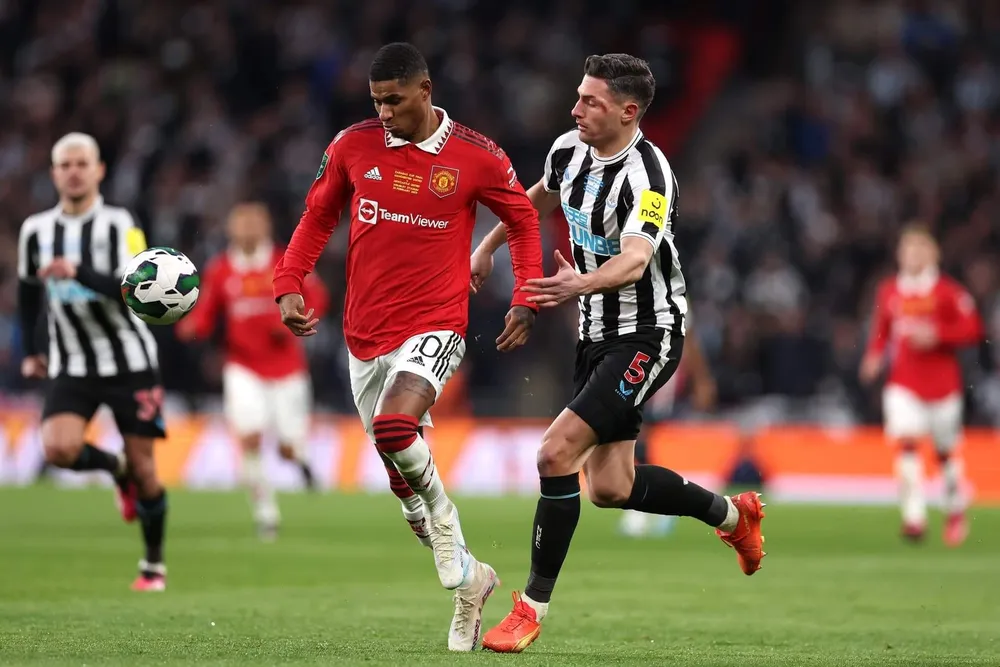 Một mình Rashford chưa thế gồng gánh được cả MU. Ảnh: Getty Một mình Rashford chưa thế gồng gánh được cả MU. Ảnh: Getty